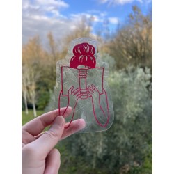 Suncatcher Femme lectrice