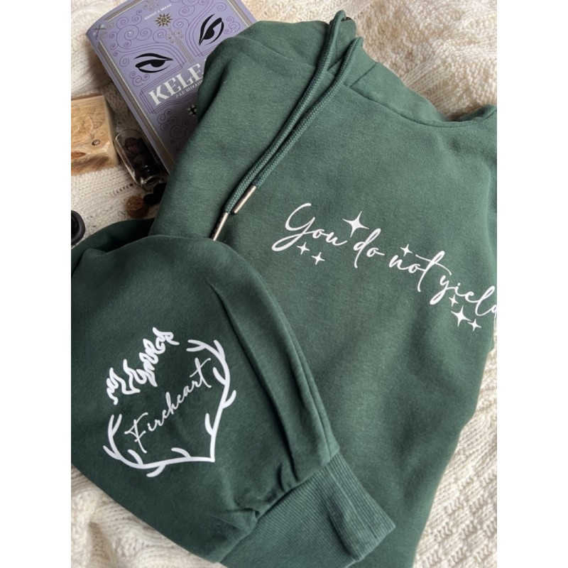 Sweat-shirt à capuche You do not yield 1