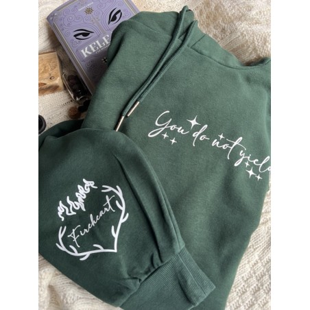 Sweat-shirt à capuche You do not yield 1