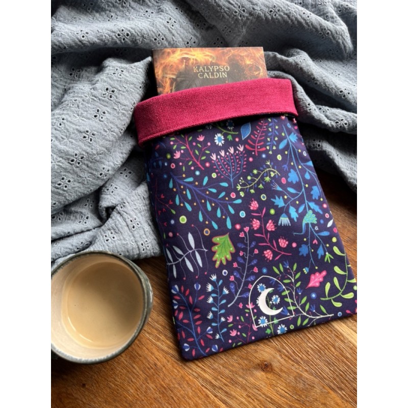 Pochette à livre Paons