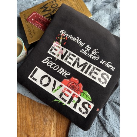 Sweat-shirt à capuche Enemies to Lovers