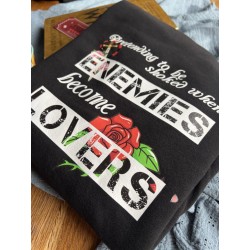 Sweat-shirt à capuche Enemies to Lovers