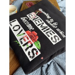 Sweat-shirt à capuche Enemies to Lovers