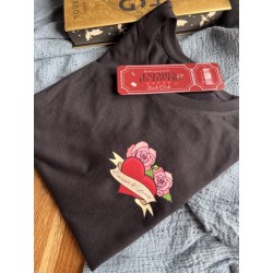 Tee-shirt Enemies to Lovers - coeur