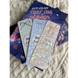 Trio de marque page printanier Book Lover