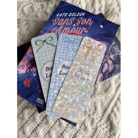 Trio de marque page printanier Book Lover