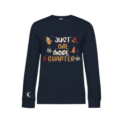 Sweat-shirt "Just one more chapter" – Motif hivernal