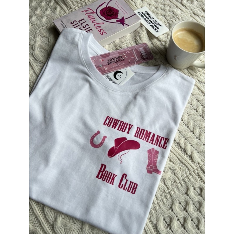 Tee-shirt Cowboy romance book club 1
