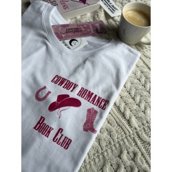 Tee-shirt Cowboy romance book club 3