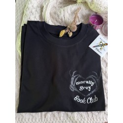 Tee-shirt oversize Morally grey book club