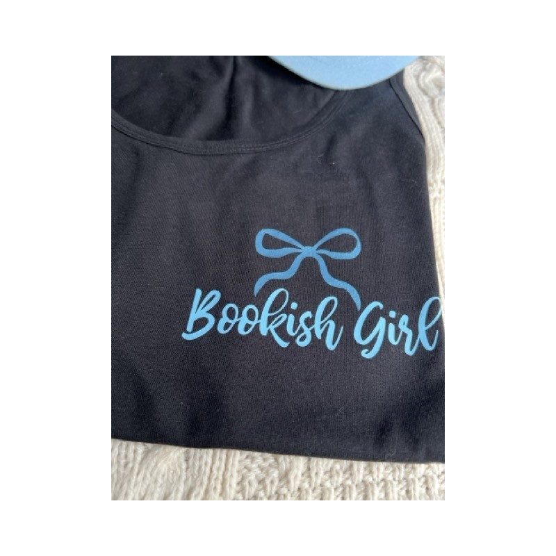 DESTOCKAGE - Débardeur fin Bookish girl - XL