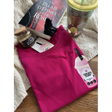 DESTOCKAGE - Tee-shirt Tamlin's tears Fuschia - XL