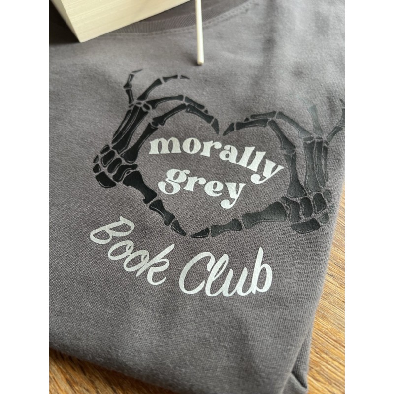 DESTOCKAGE - Tee-shirt Morally grey book club - XL