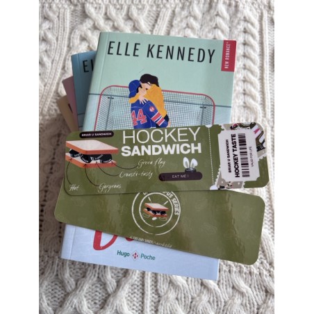 Marque page Hockey sandwich