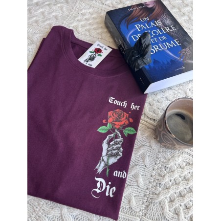 Tee-shirt Touch her and Die 1